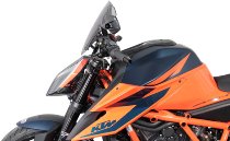 MRA fairing shield, Sport, smoke grey, with homologation -