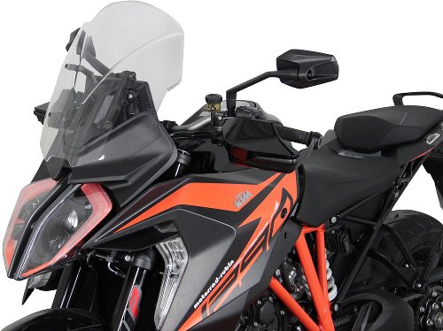 MRA fairing shield, Sport, clear, with homologation - KTM