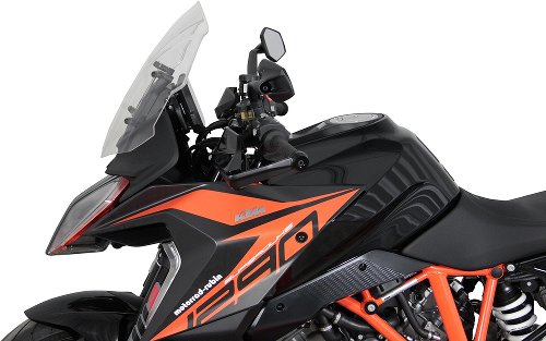 MRA fairing shield, Sport, clear, with homologation - KTM