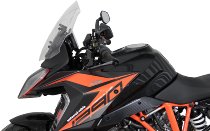 MRA fairing shield, Sport, clear, with homologation - KTM