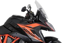 MRA fairing shield, Sport, clear, with homologation - KTM