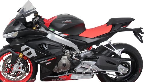 MRA Verkleidungsscheibe, Racing, farblos, mit ABE - Aprilia