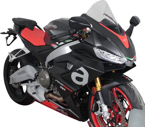 MRA Verkleidungsscheibe, Racing, farblos, mit ABE - Aprilia