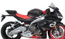 MRA parabrisas racing, transparente, homologado - Aprilia