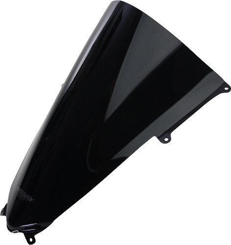 MRA Fairing screen, sport, black, with homologation - Ducati