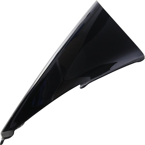 MRA Fairing screen, sport, black, with homologation - Ducati