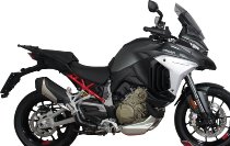 MRA Fairing screen, touring, smoke grey, with homologation -