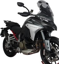 MRA Fairing screen, vario touring, grey, with homologation -