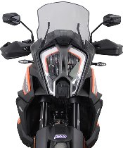 MRA fairing shield, Touring, smoke grey, with homologation -