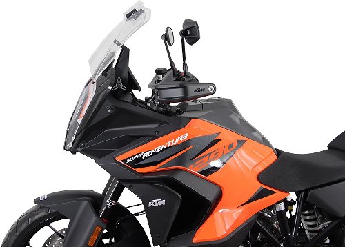 MRA fairing shield, Variotouring, clear, with homologation -