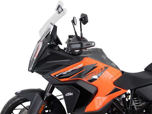 MRA fairing shield, Variotouring, clear, with homologation -