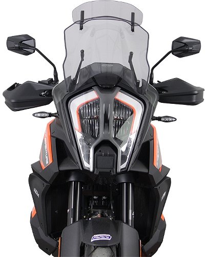 MRA fairing shield, Variotouring, smoke grey, with