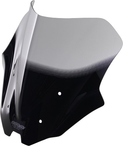 MRA fairing shield, Racing, smoke grey, with homologation -