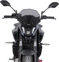 MRA Verkleidungsscheibe, Racing, rauchgrau, mit ABE - Yamaha