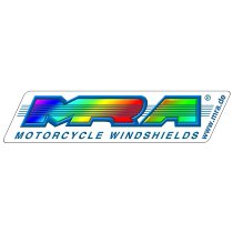 MRA Verkleidungsscheibe, Racing, schwarz, mit ABE - Yamaha