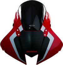 MRA Verkleidungsscheibe Racingscheibe "R", schwarz - Honda