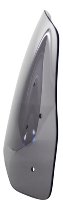 MRA Windscreen, streetshield, grey, with homologation -