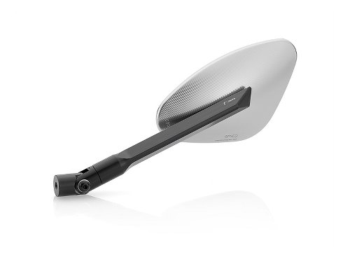 Rizoma Mirror Genesi right, silver - universally usable