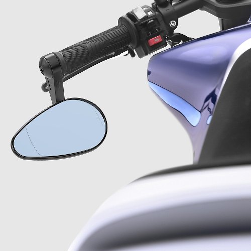 Rizoma mirror Reverse Radial, black - universal