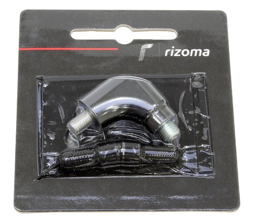 Rizoma Adaptador de espejo, negro NML