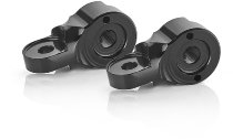 Rizoma mirror adapter pair, black - BMW R Nine T Racer