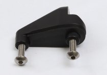 Rizoma mirror adapter, black - Ducati Panigale 899/1199