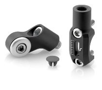 Rizoma Spiegeladapter, schwarz - Triumph Speed Triple 1050 S