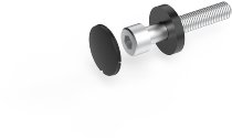 Rizoma Kit de montaje End Mount para espejo E-Pop