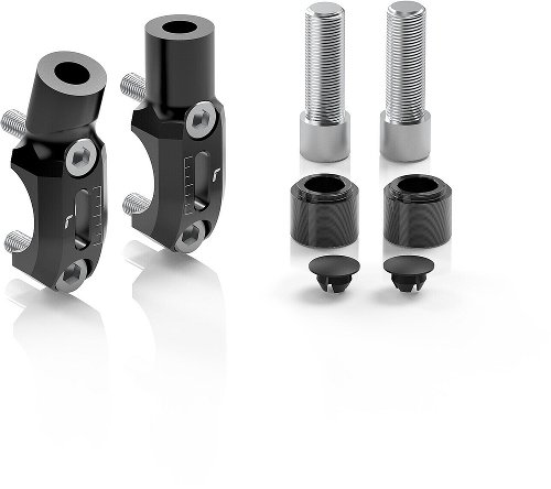 Rizoma Side Mount mounting kit for Stealth Naked mirror