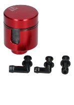 Rizoma expansion tank NOTCH, red - coupling