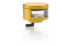 Rizoma brake fluid reservoir NEXT, gold - for mineral oils