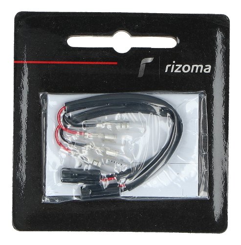 Rizoma cable sets, black - mini indicators