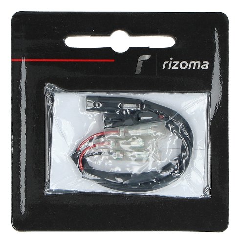 Rizoma cable sets, black - mini indicators