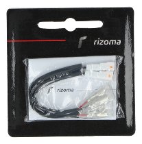 Rizoma Adaptateur de clignotant, noir - pour support de