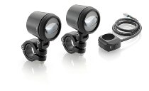 Rizoma additional headlights, black - LED fog