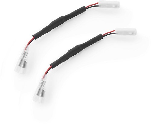 Rizoma Kit cable adapter, black - front turn signal with