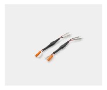Rizoma cable adapter kit, black - rear indicators with