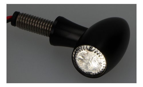 Rizoma turn signal, black - Club L front