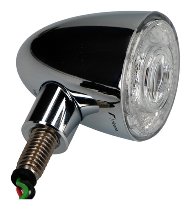 Rizoma mini turn signal, chrome - IRIDE L front