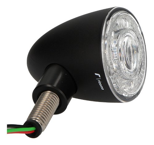 Rizoma mini turn signals, black - IRIDE S rear