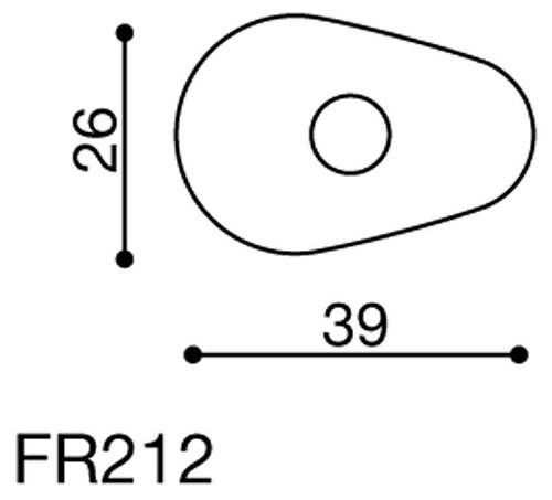 Rizoma Blinker Adapter, schwarz - vorne/hinten 2 Paar