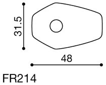 Rizoma Blinker Adapter, schwarz - Paar