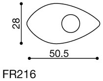 Rizoma Blinker Adapter, schwarz - hinten Paar