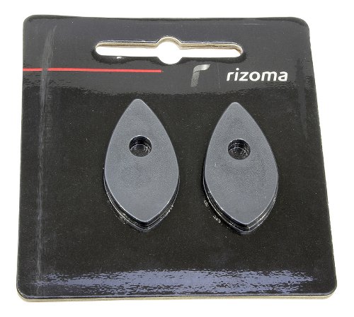 Rizoma Blinker Adapter, schwarz - hinten Paar