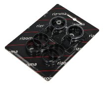 Rizoma Blinker Adapter, schwarz - vorne