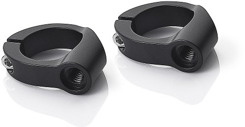 Rizoma turn signal mounting kit, black - for side mount