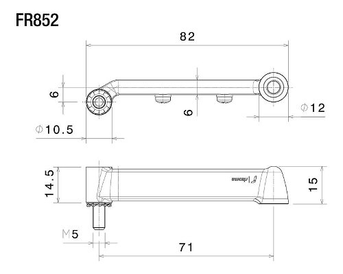 Rizoma-Blinker Light Unit Montagesatz für