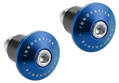 Handlebar end caps blue NML