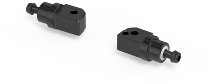 Rizoma Kit de montage repose-pieds Ø 22 mm (Passager)
