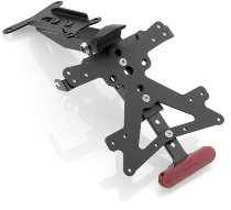 Rizoma license plate support side arm FOX, black - Ducati